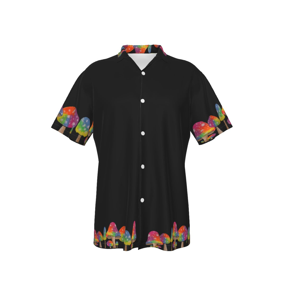 Trippy Mushroom Hawaiian Festival Shirt